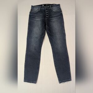 KUT from the Kloth Connie High-Rise Ankle Skinny Jeans Size 6 Inseam 27"
